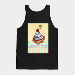 greeting card. happy birthday Tank Top